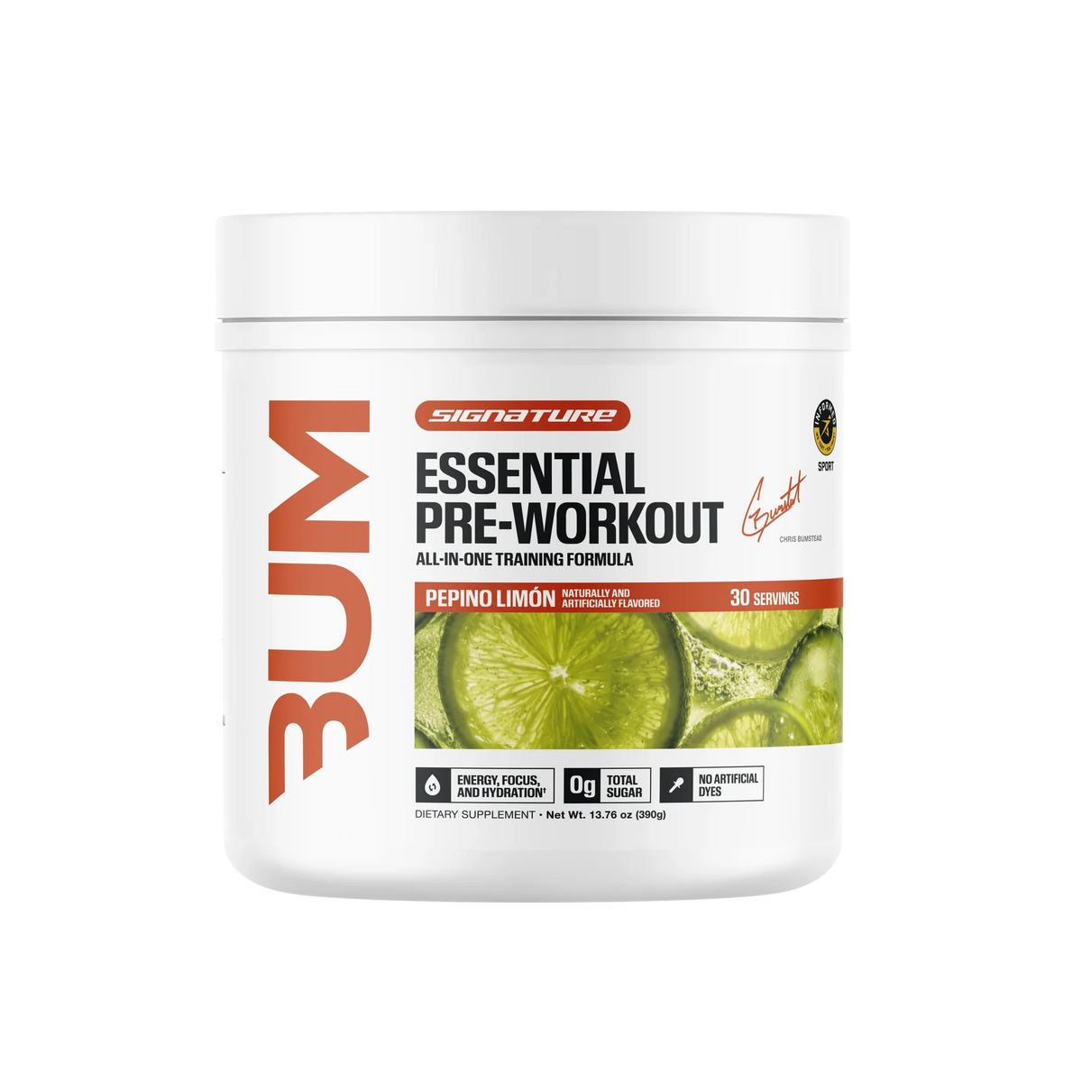 BUM ESSENTIAL PWO 30 SERV - PEPINO LIMÓN