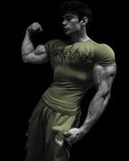 Mens Void Tech Shortsleeve Zip-Up Compression