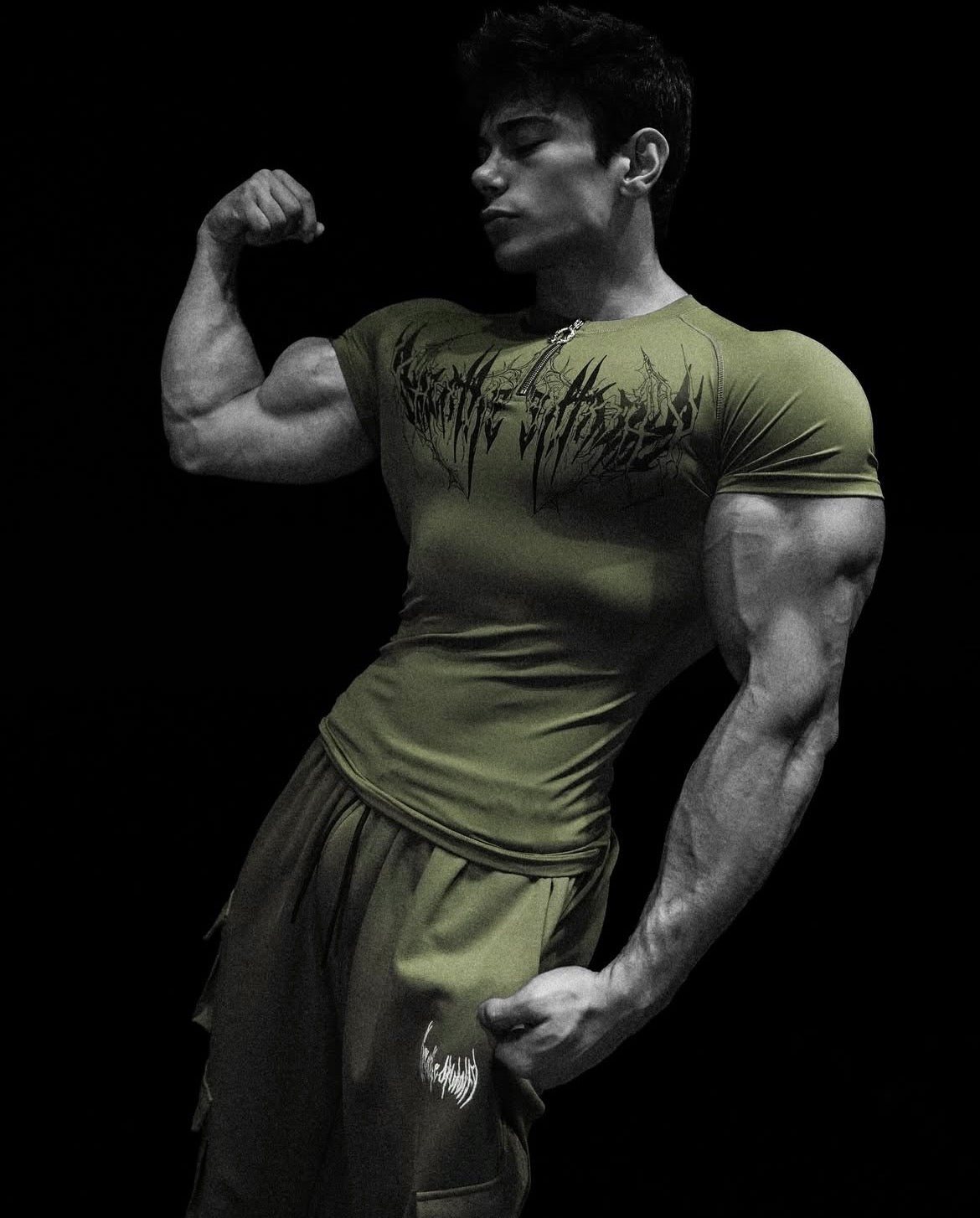 Mens Void Tech Shortsleeve Zip-Up Compression