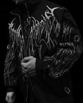 Mens Oversized Zip-Up Jacket