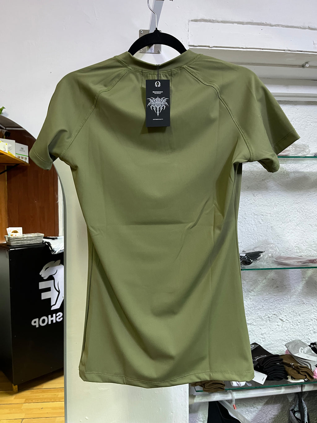 Mens Void Tech Shortsleeve Zip-Up Compression