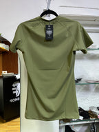 Mens Void Tech Shortsleeve Zip-Up Compression
