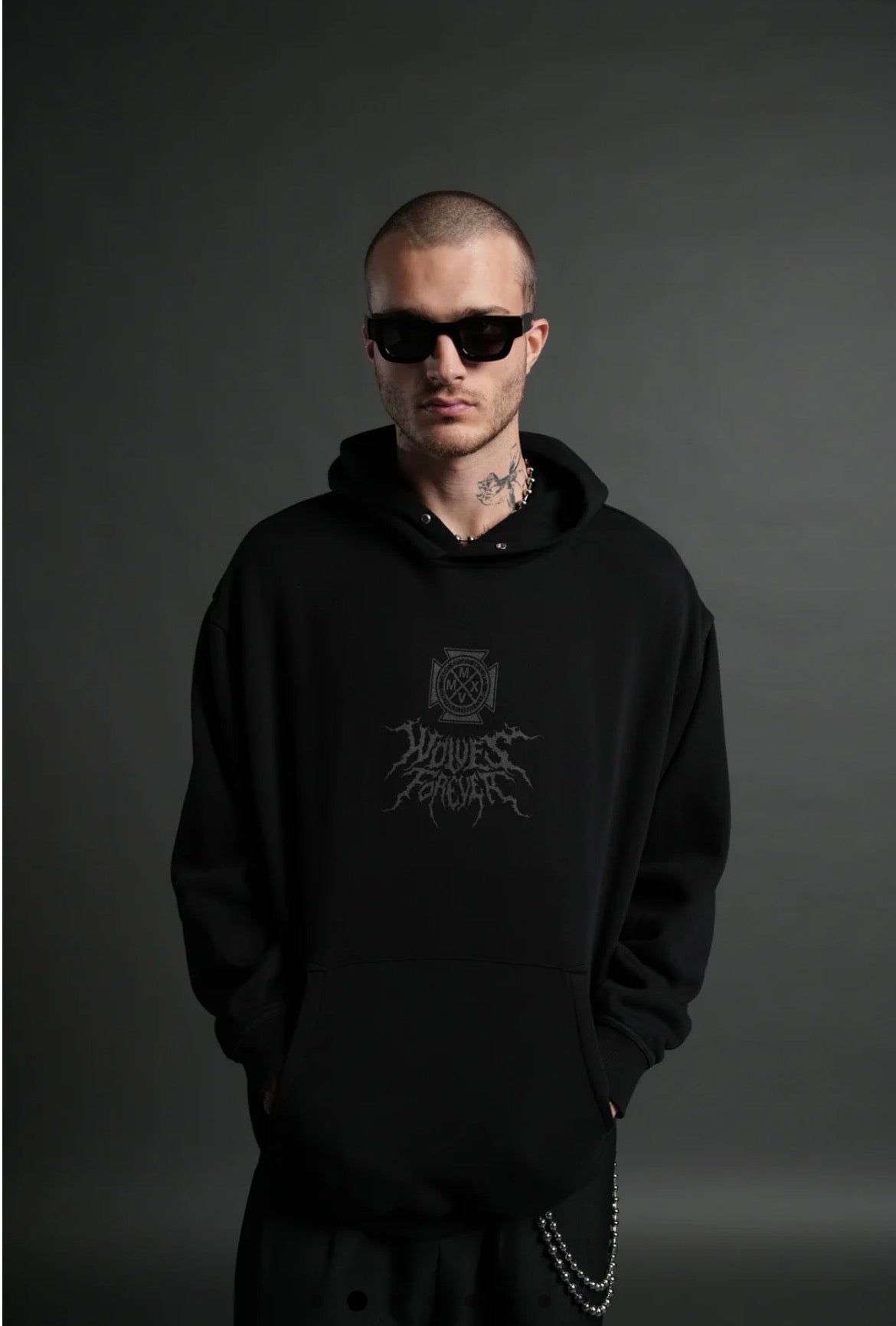 Dark Power Pierce Hoodie