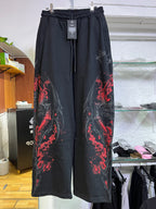 Mens Uncuffed Luxury Sweatpants