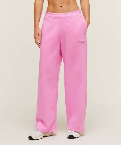 Gymshark Script Embroidery Wide Leg Pant