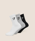 Gymshark Crew Socks 3pk