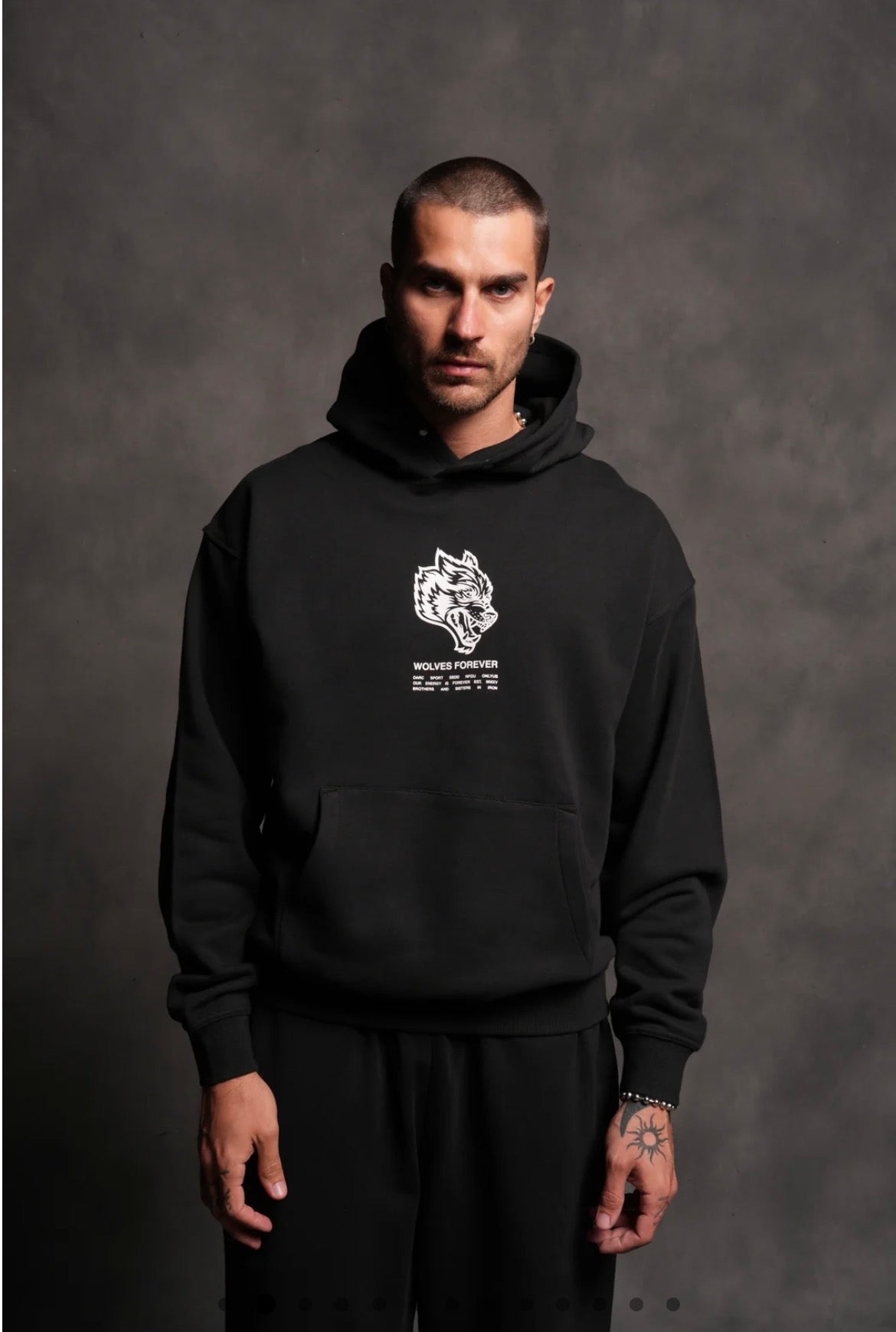 Wolves Have Your Back Pierce Hoodie