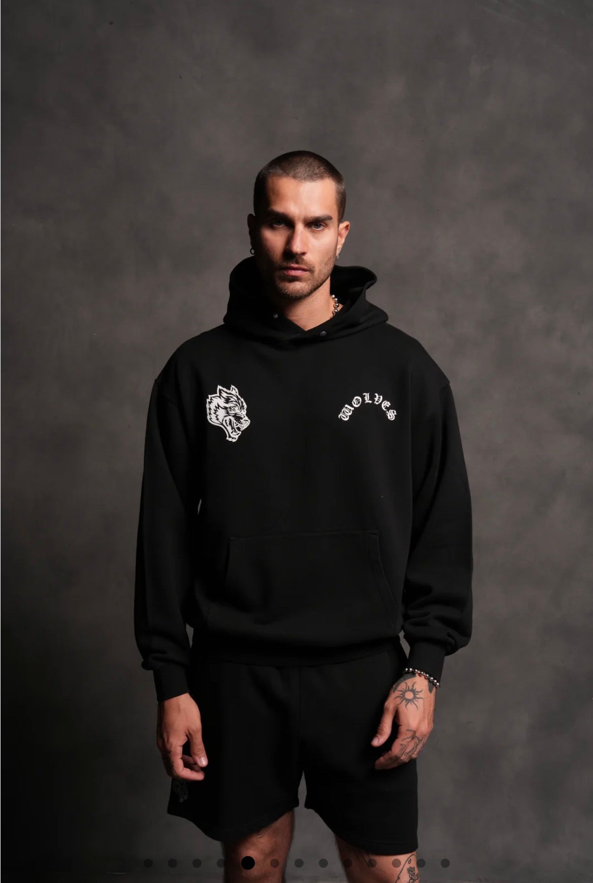 Wolf Chopper Frvr Pierce Hooddie