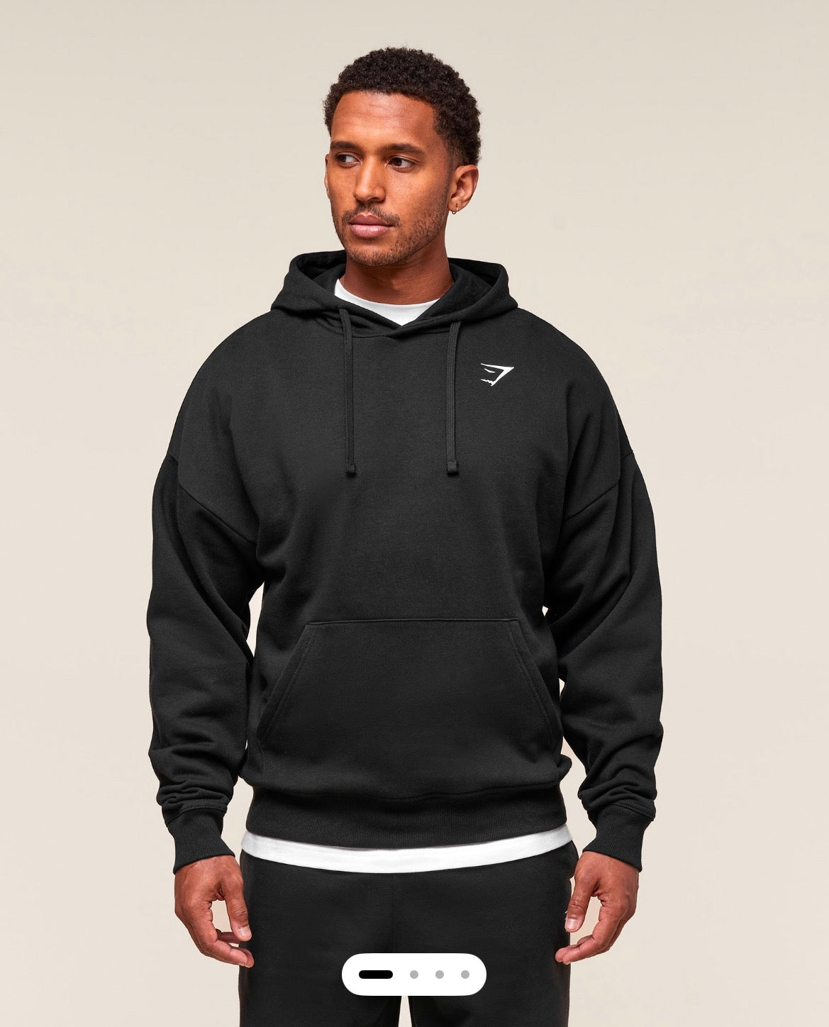 Gymshark Crest Oversized Hoodie