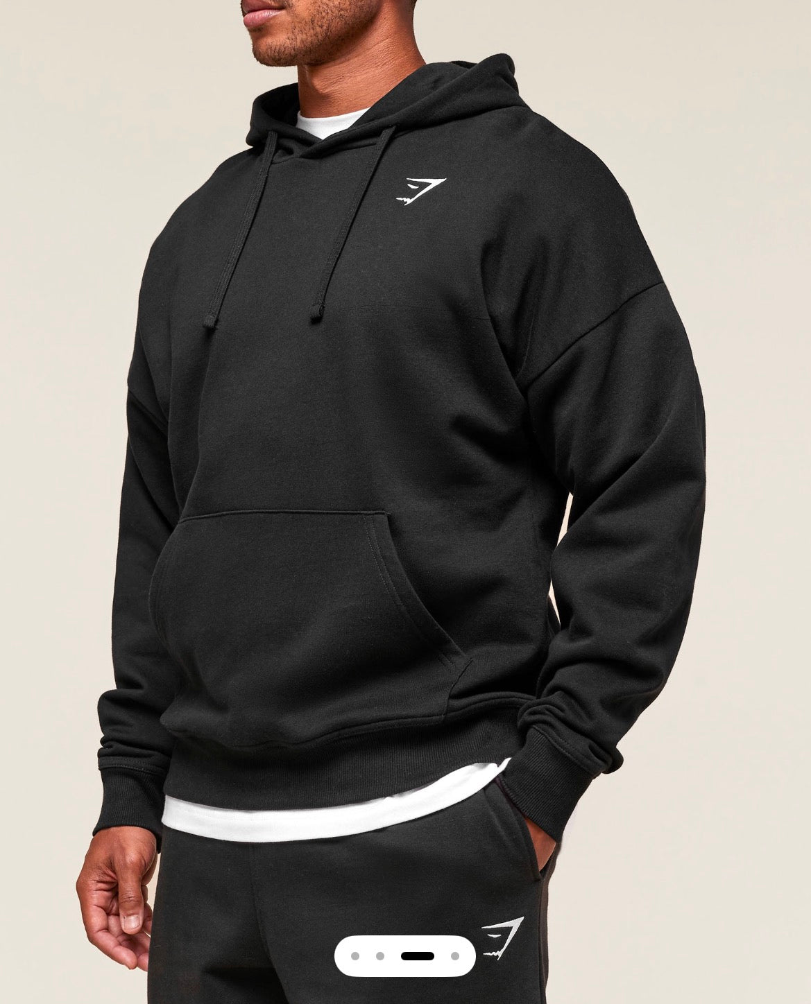 Gymshark Crest Oversized Hoodie
