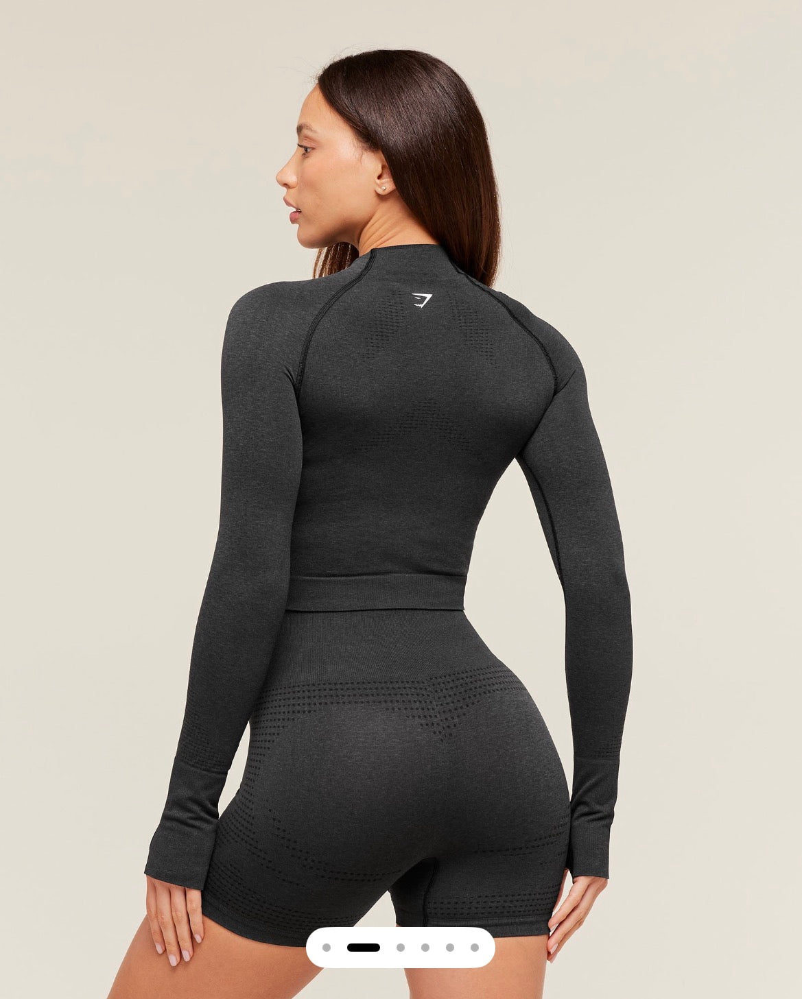 Gymshark Vital Samless 2.0 Midi Zip Up Jacket