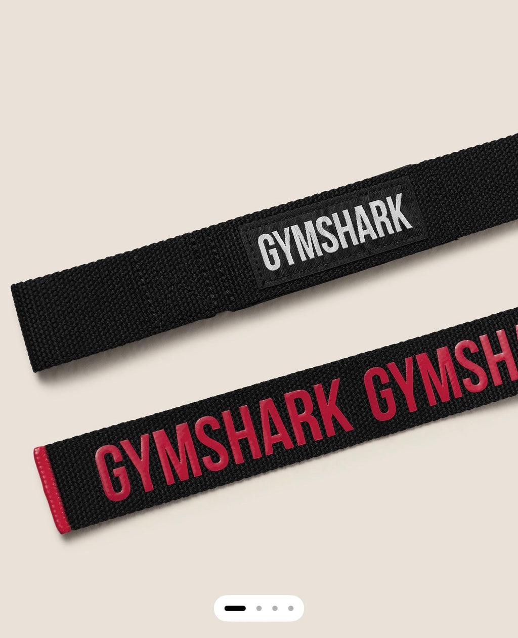 Gymshark Silicone Lifting Straps