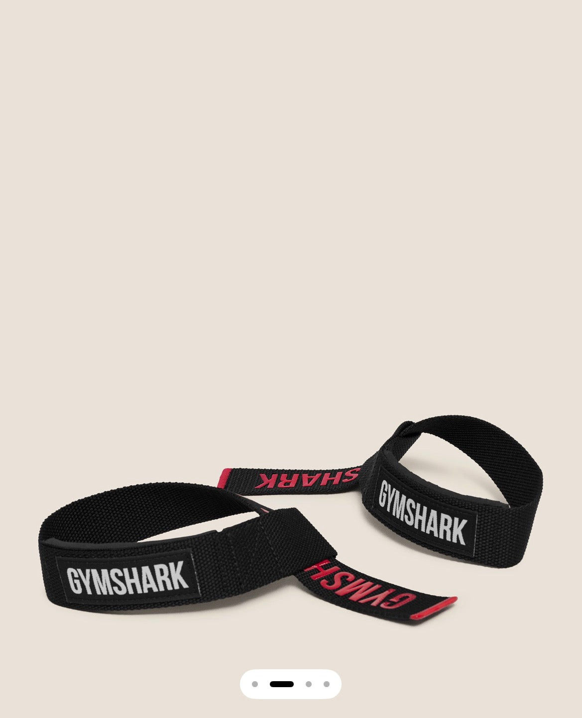 Gymshark Silicone Lifting Straps