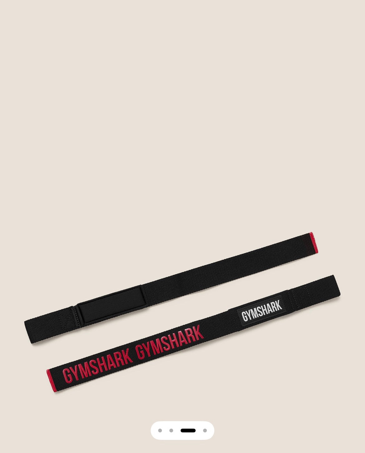 Gymshark Silicone Lifting Straps