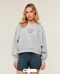 Gymshark Worn Crest Graphic Sweatshirt