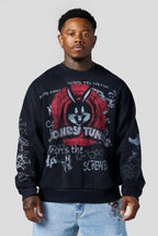 5256-Looney Tunes Graffiti Crewnecks