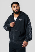 5232-Tribal Stud Zip-Ups