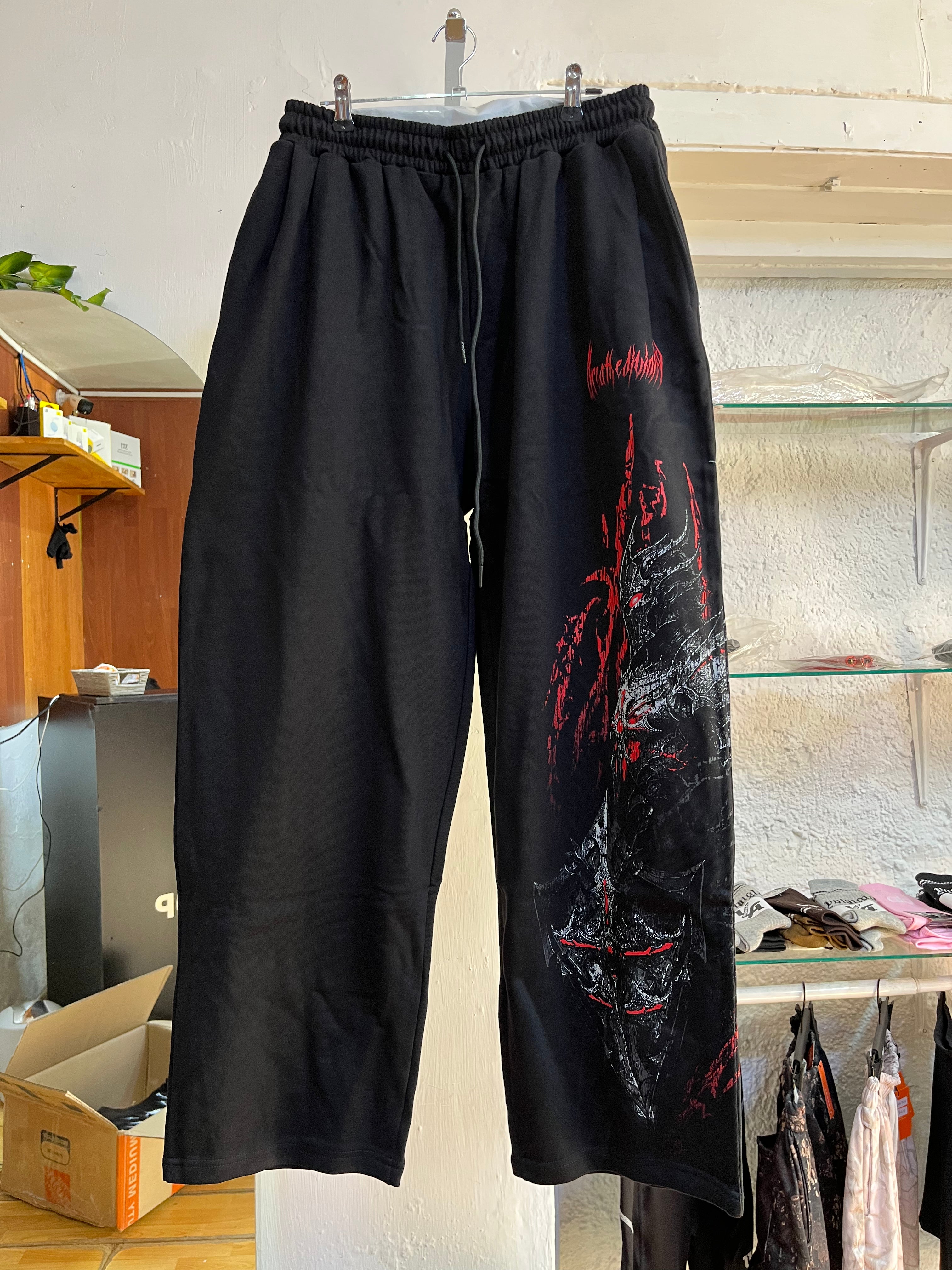 Men's Uncuffed Banana Shape Sweatpants