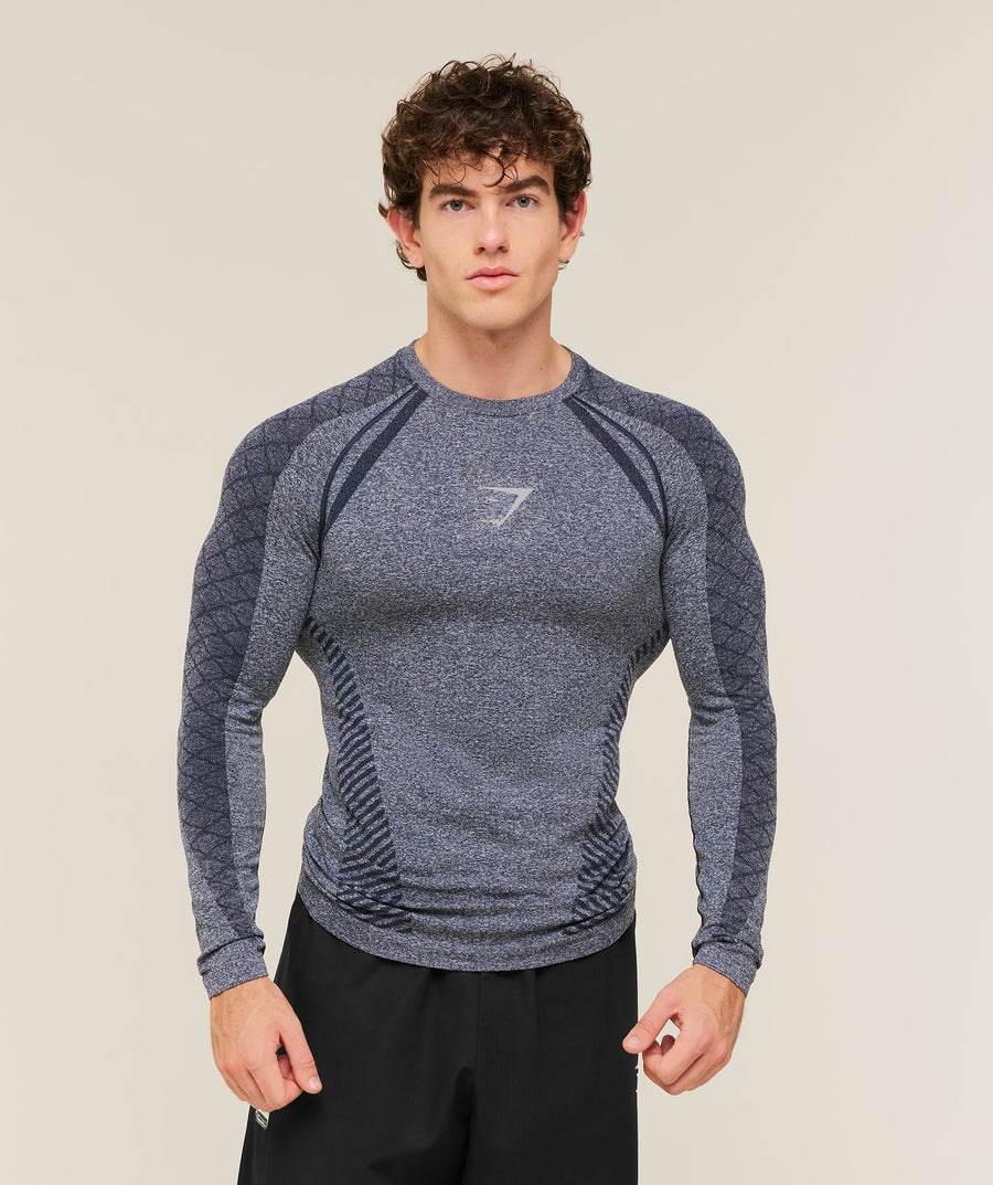Gymshark Devant Seamless Long Sleeve T-Shirt
