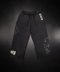 Wide Leg Sweats Black