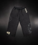 Wide Leg Sweats Black
