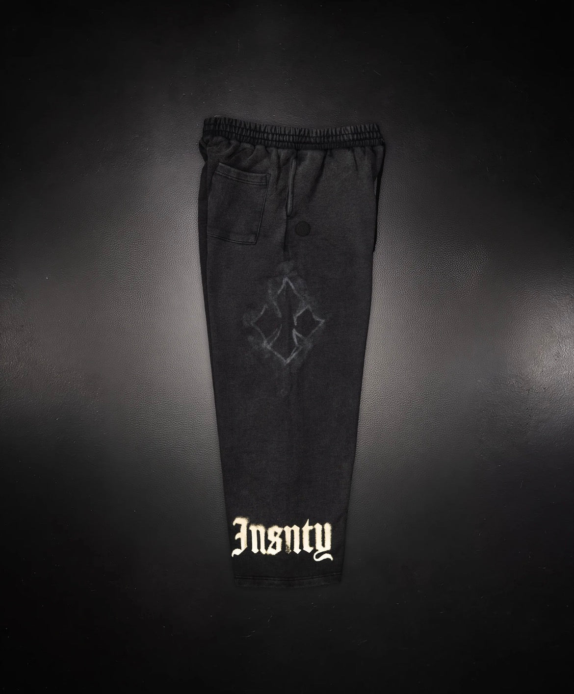 Wide Leg Sweats Black