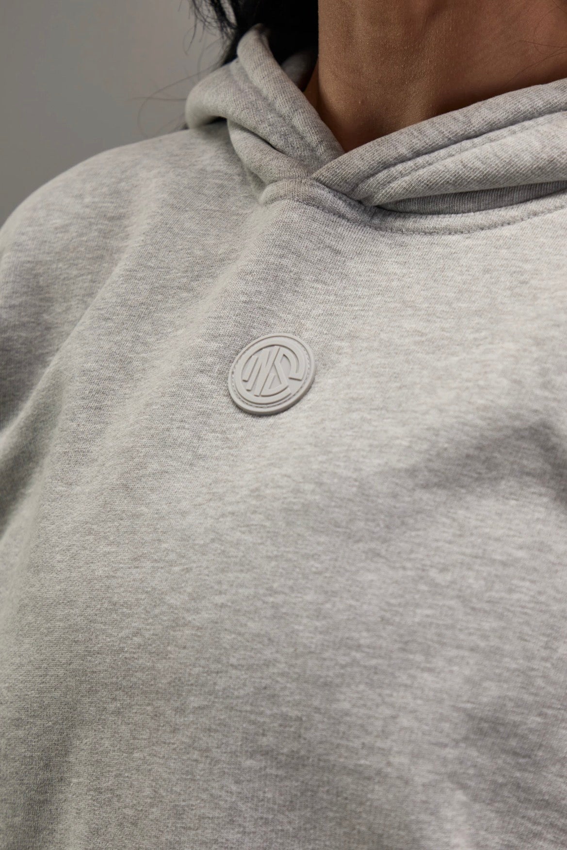 Heather Grey Heavyweight Pullover