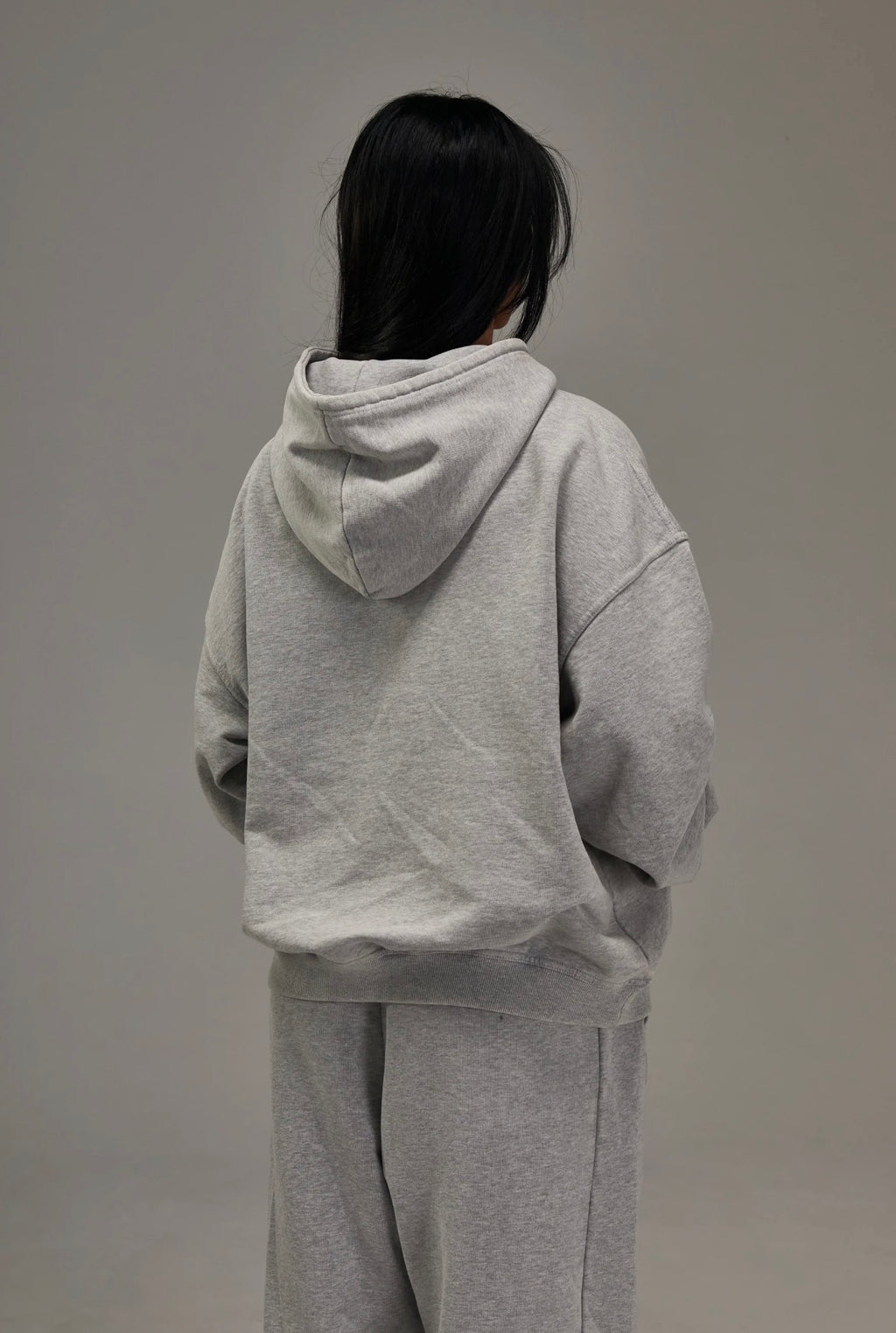 Heather Grey Heavyweight Pullover