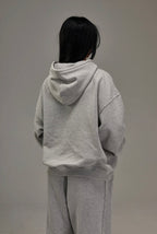 Heather Grey Heavyweight Pullover