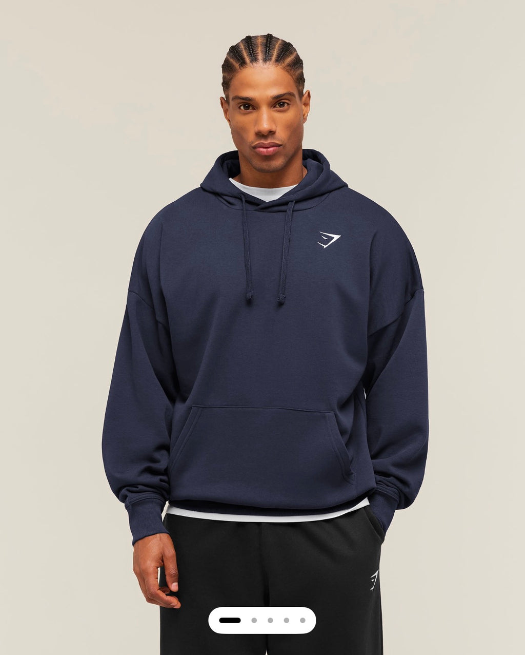 Crest Oversized Hoodie