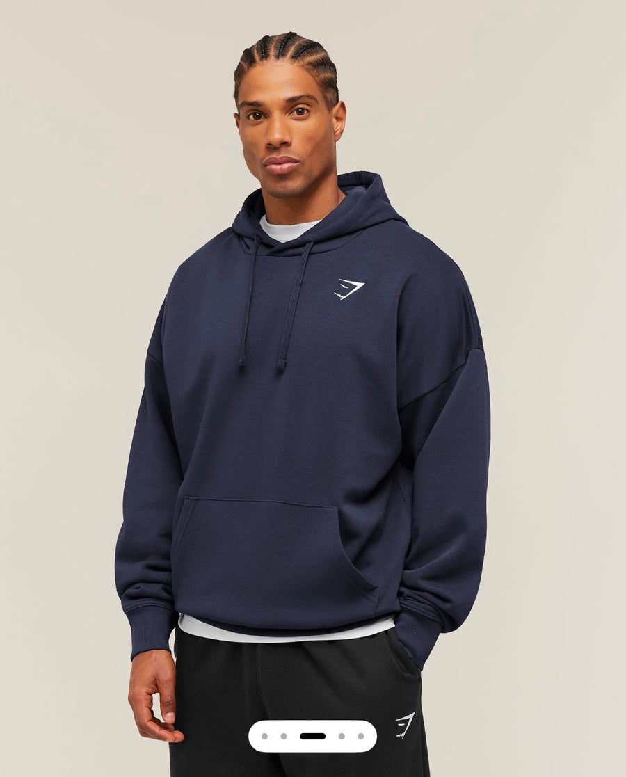 Crest Oversized Hoodie