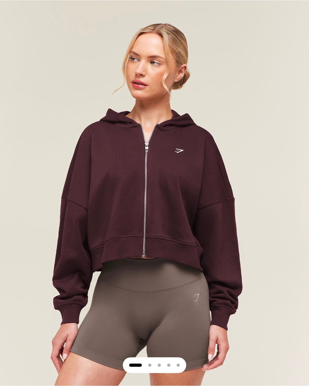 Training Oversized Through Hoodie