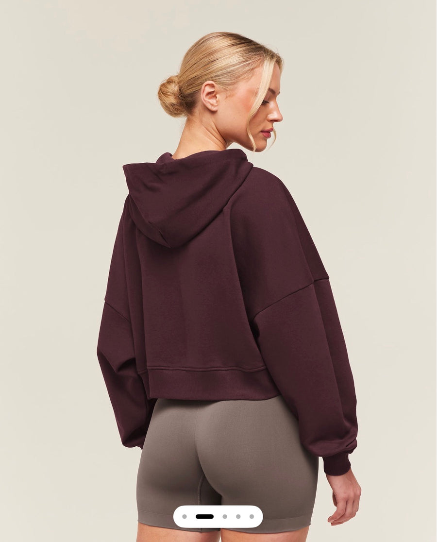 Training Oversized Through Hoodie