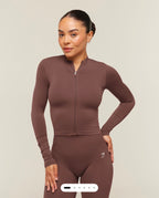 Everyday Seamless Zip Tracktop