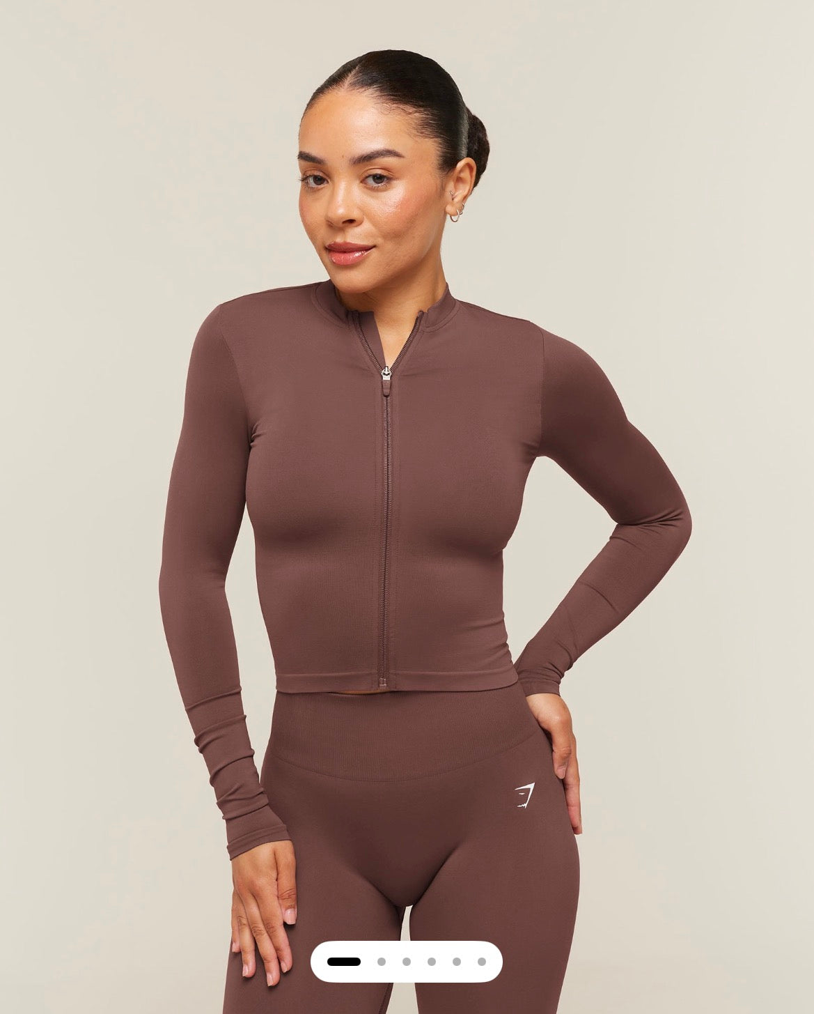 Everyday Seamless Zip Tracktop