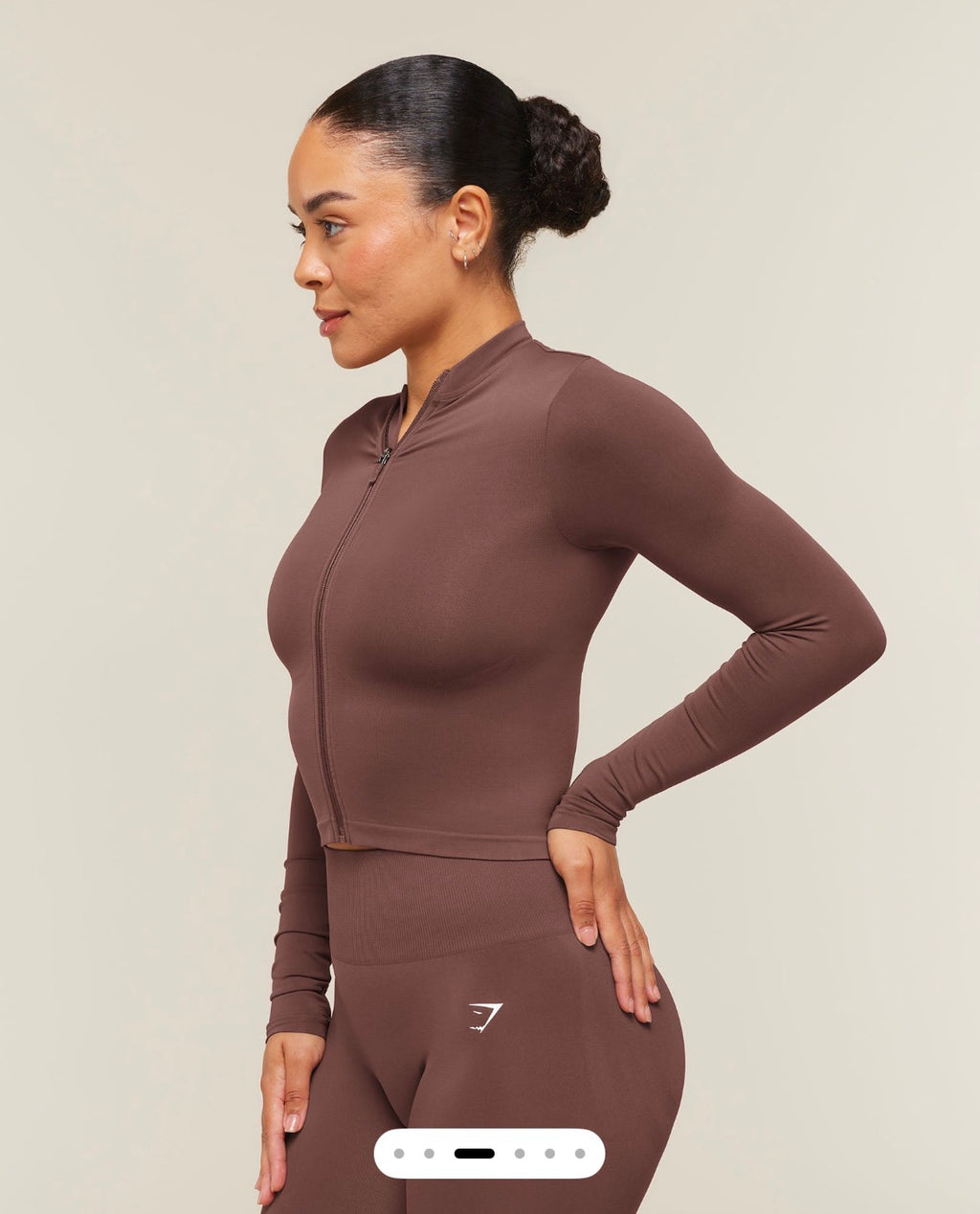 Everyday Seamless Zip Tracktop
