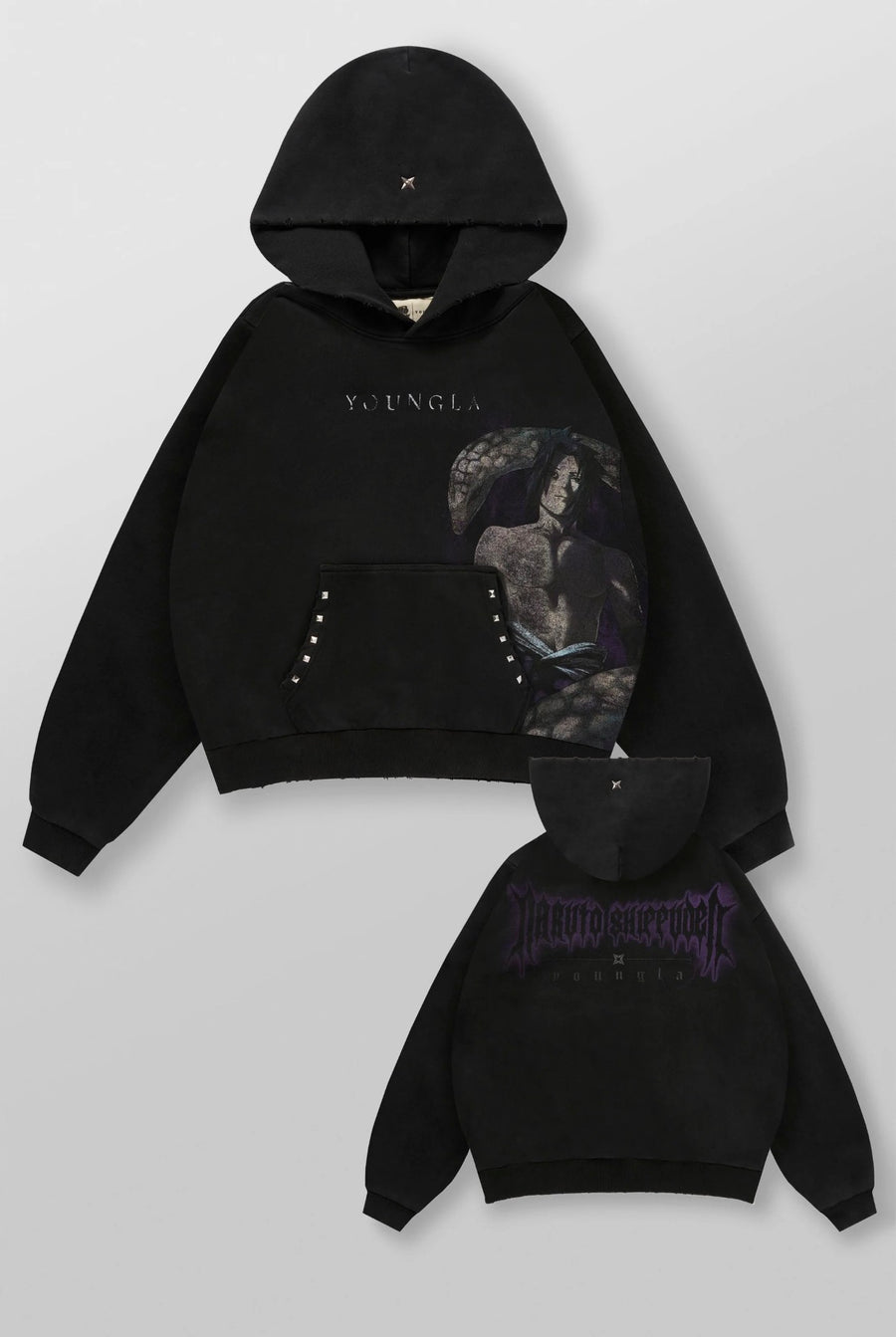 5083-Naruto Stud Artwork Hoodies
