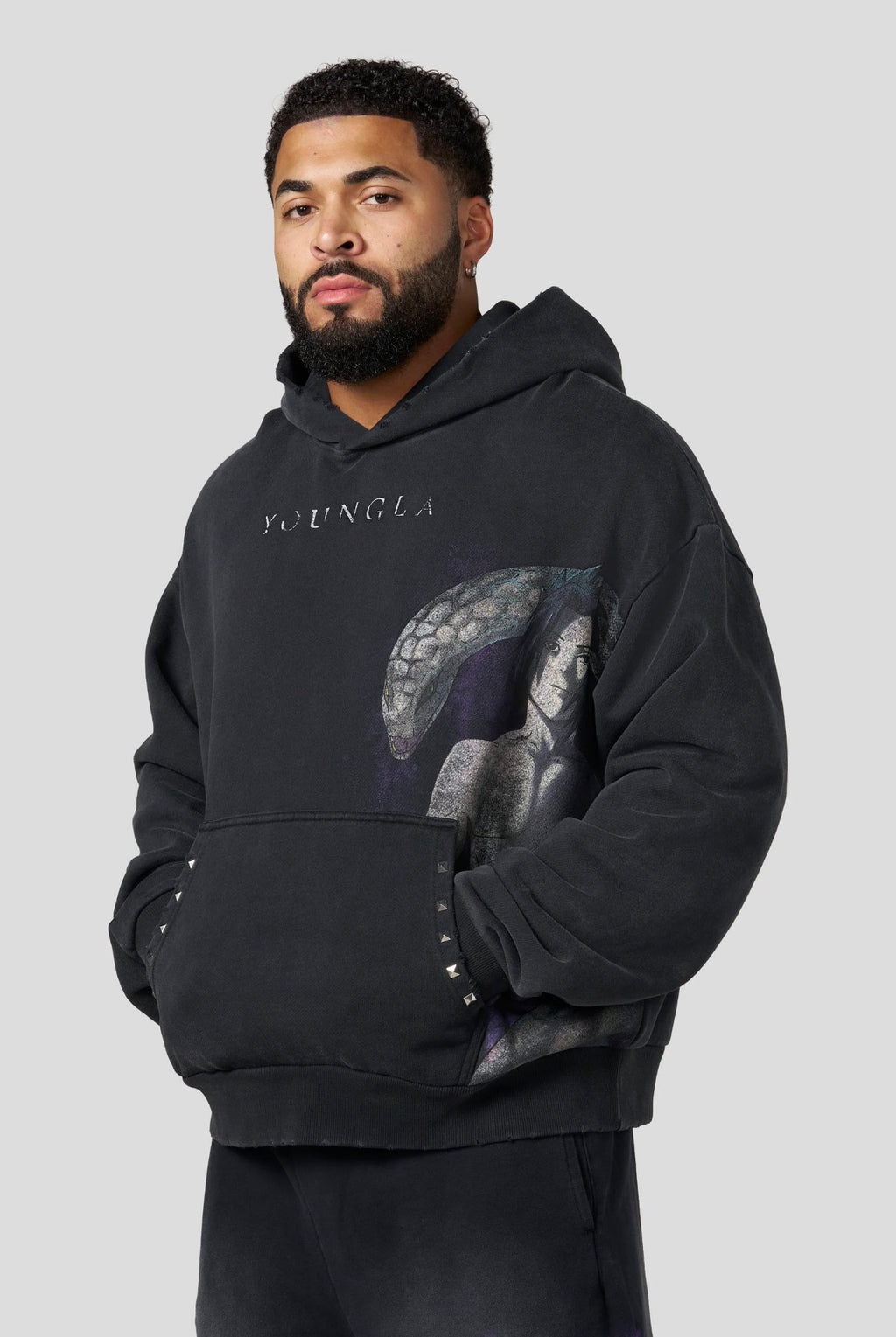 5083-Naruto Stud Artwork Hoodies
