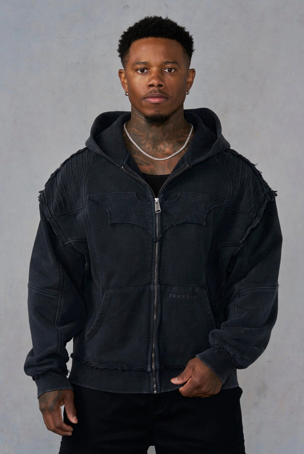 5209-Batman Armored Zip-Up