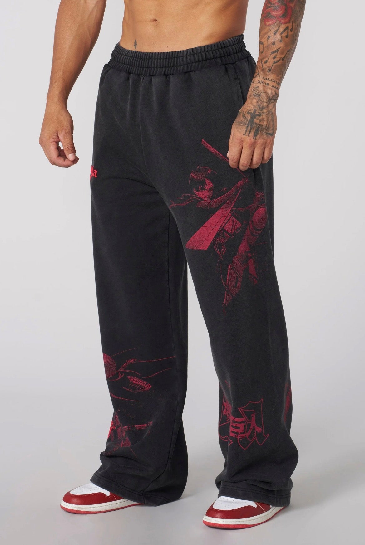 2128-AOT X YLA Baggy Joggers