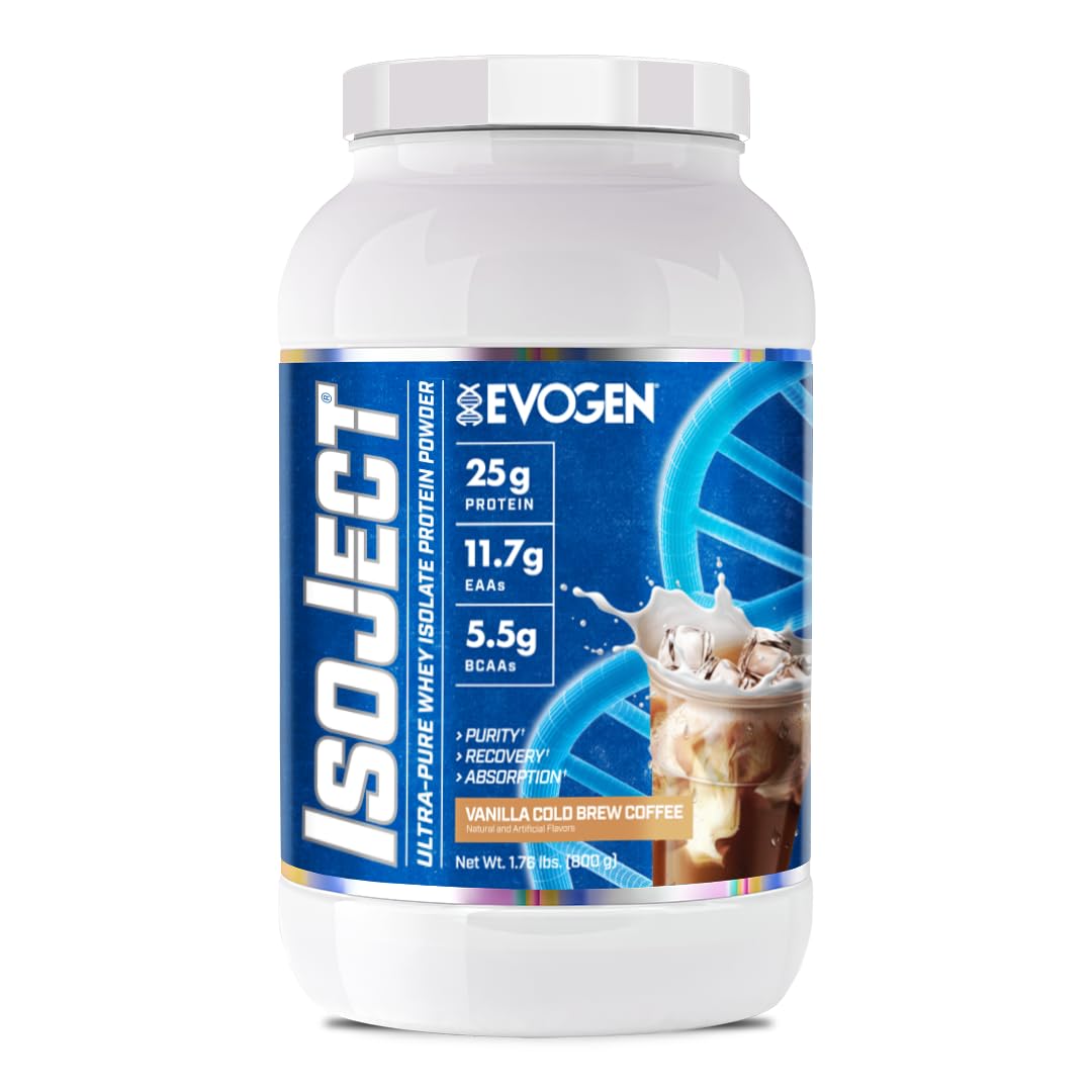 ISOJECT ISO PROTEIN 1.76 LBS - VANILLA COLD BREW COFFEE