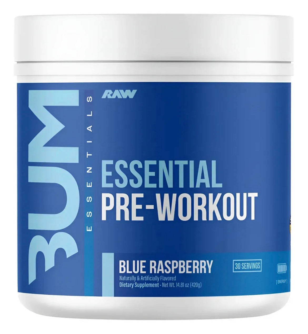BUM ESSENTIAL PWO 30 SERV - BLUE RASPBERRY
