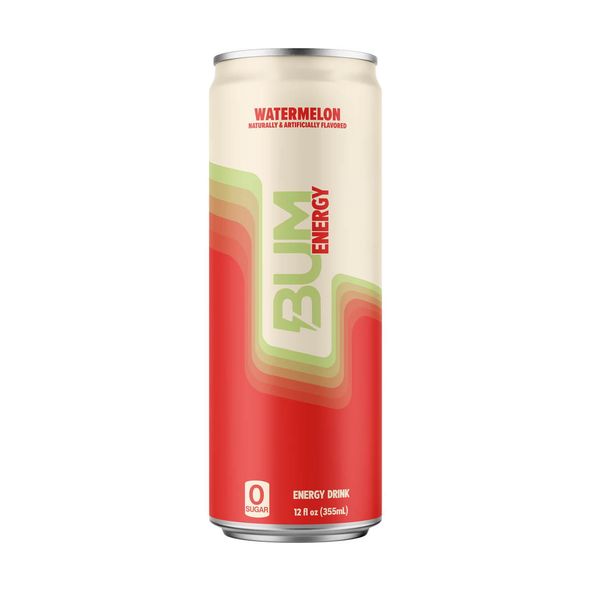BUM ENERGY DRINK 355ML - WATERMELON