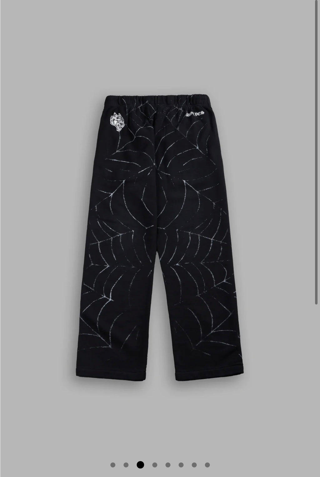 Stud Web Bigelow Sweat Pants in Black Sun Fade