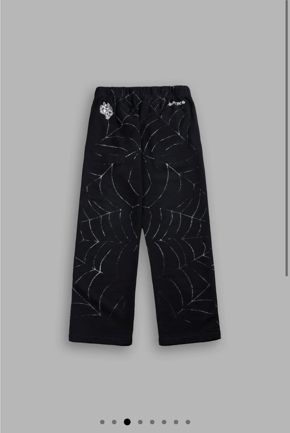 Stud Web Bigelow Sweat Pants in Black Sun Fade