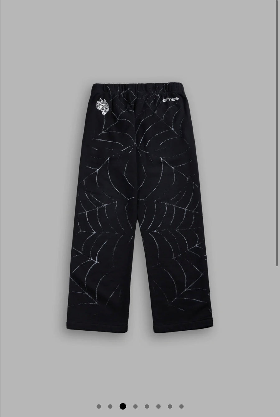 Stud Web Bigelow Sweat Pants in Black Sun Fade