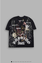 Shutendoji Premium Oversized Tee in Black
