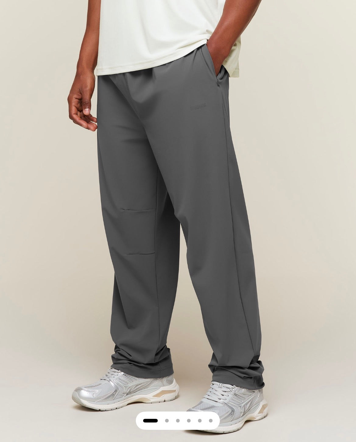 Gymshark Campus Crest Oversized Woven Pant