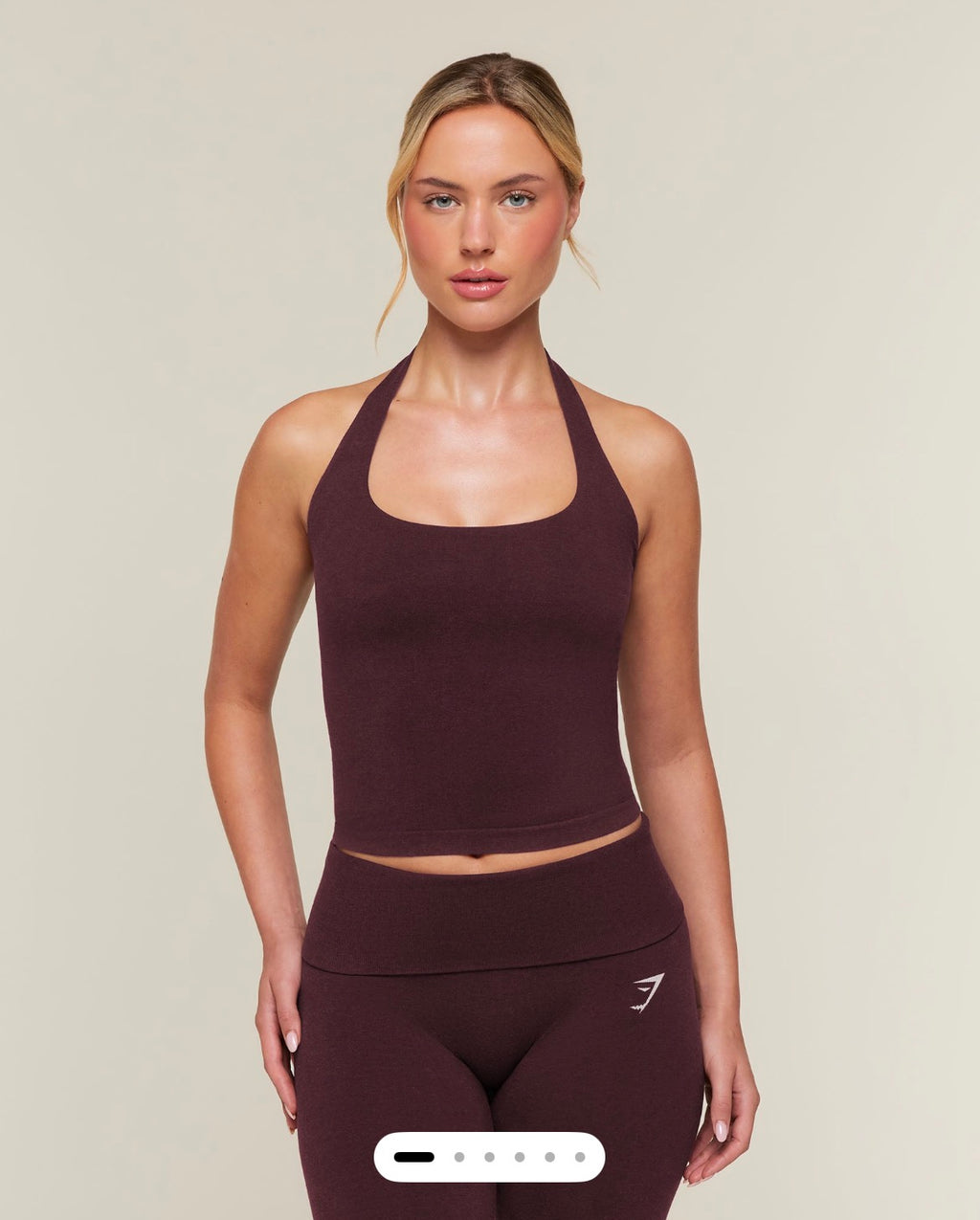 Gymshark CottonMove™ Halterneck Top