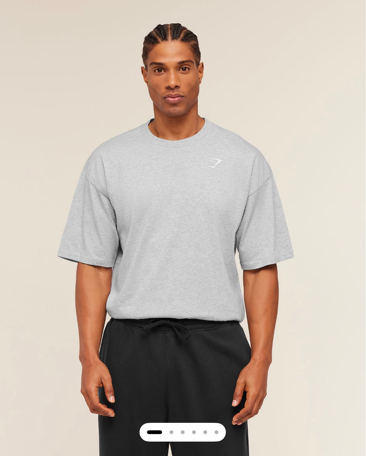 Gymshark Crest Oversized T-Shirt